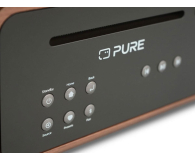 PURE Classic Stereo Coffee Black/Walnut EU/UK - 1538384 - zdjęcie 4